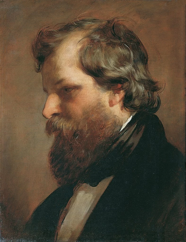 Ritratto del Pittore Carl Rahl - Österreichische Galerie Belvedere, Vienna